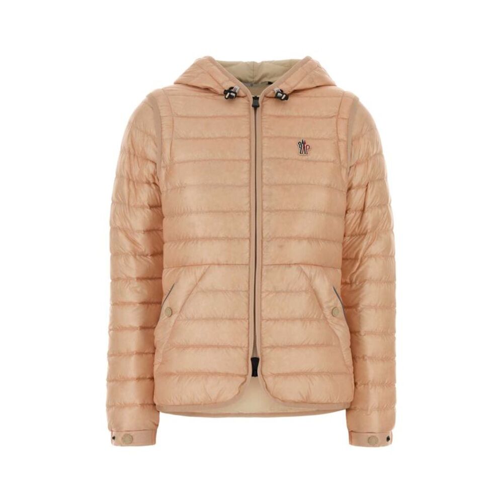 Moncler Grenoble Women Salmon Nylon Karuras Down Jacket